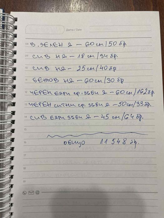 Ципове- различни