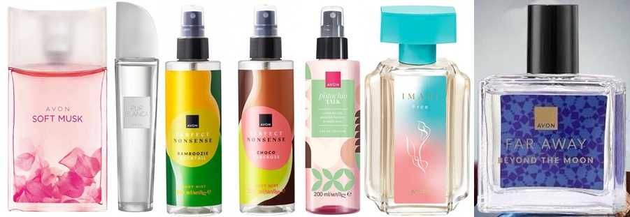 AVON - TTA Today,Far Away,Attraction,Premiere Luxe,Rare Pearls