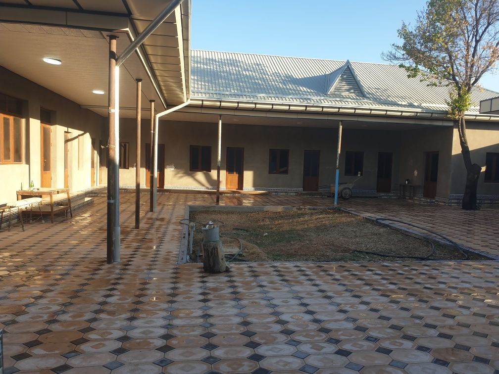 Sirdaryo shaharda yangi qurilgan choyhona