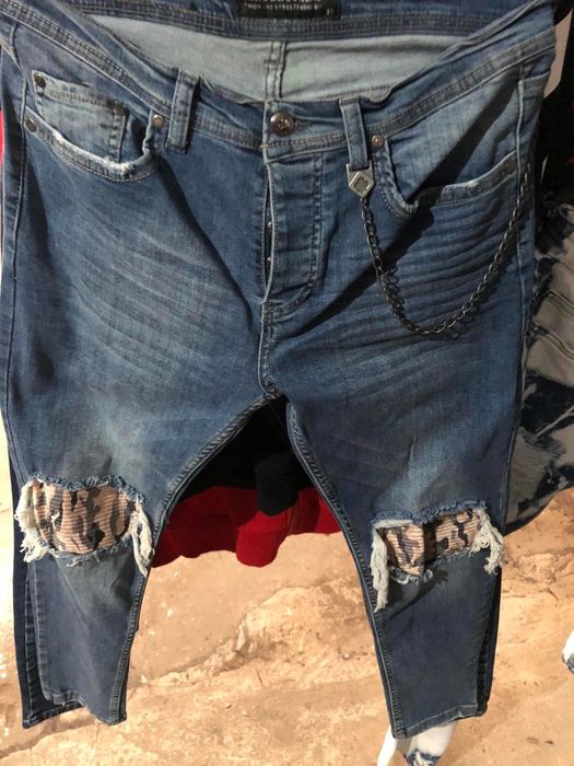 pantaloni blugi denim