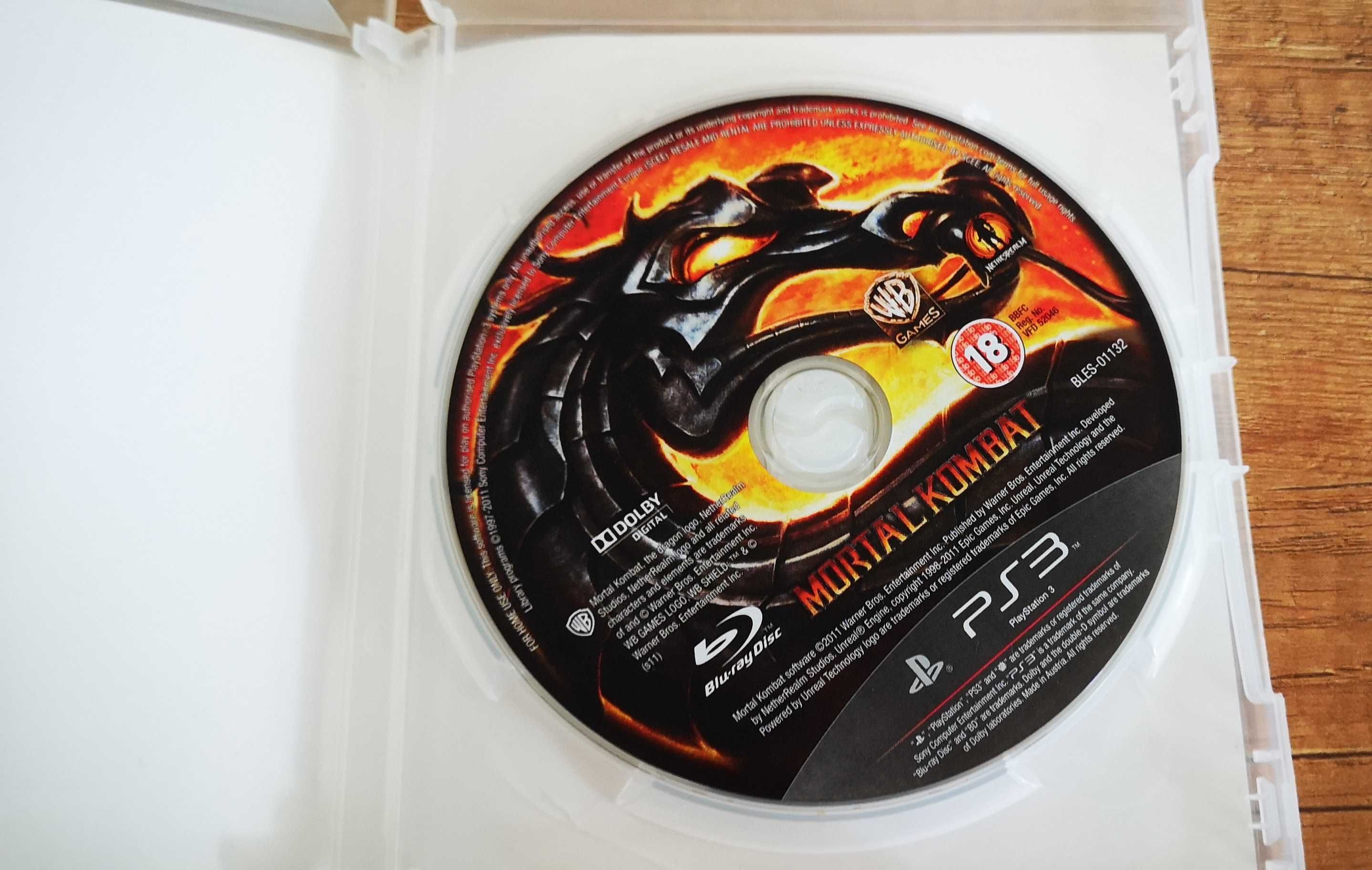 PS3 Mortal Kombat PlayStation 3 Мортал Комбат