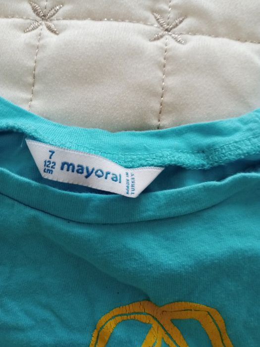 Лот от тениски Mayoral и черен панталон 6 години