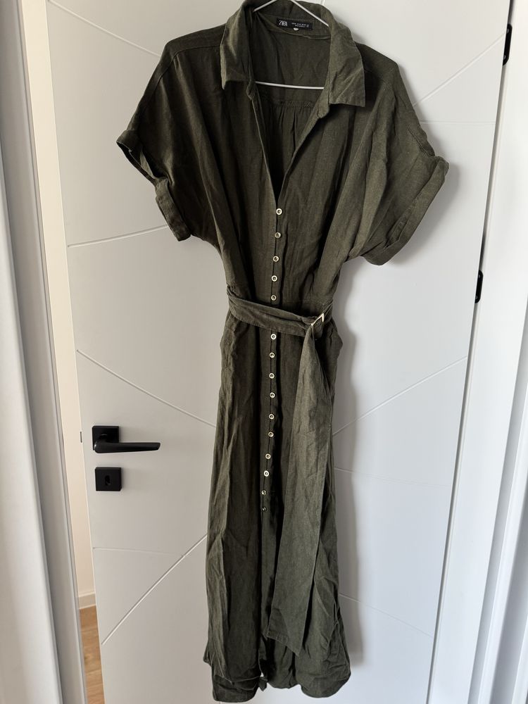 Ленена рокля Zara - XL