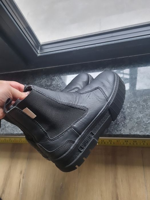 Ghete piele puma