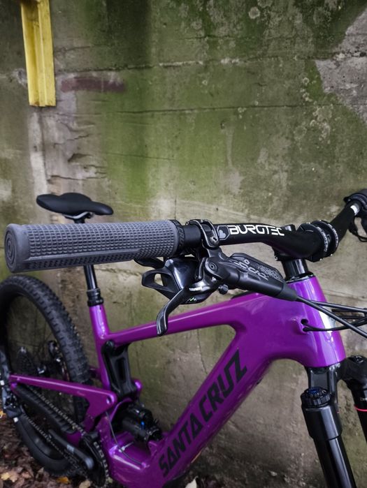 Bicicleta electrica ,full suspension,   Santa Cruz, full carbon