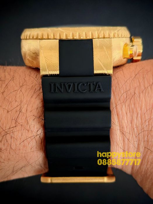 INVICTA Hummer Gold 52mm, Инвикта нов ръчен часовник