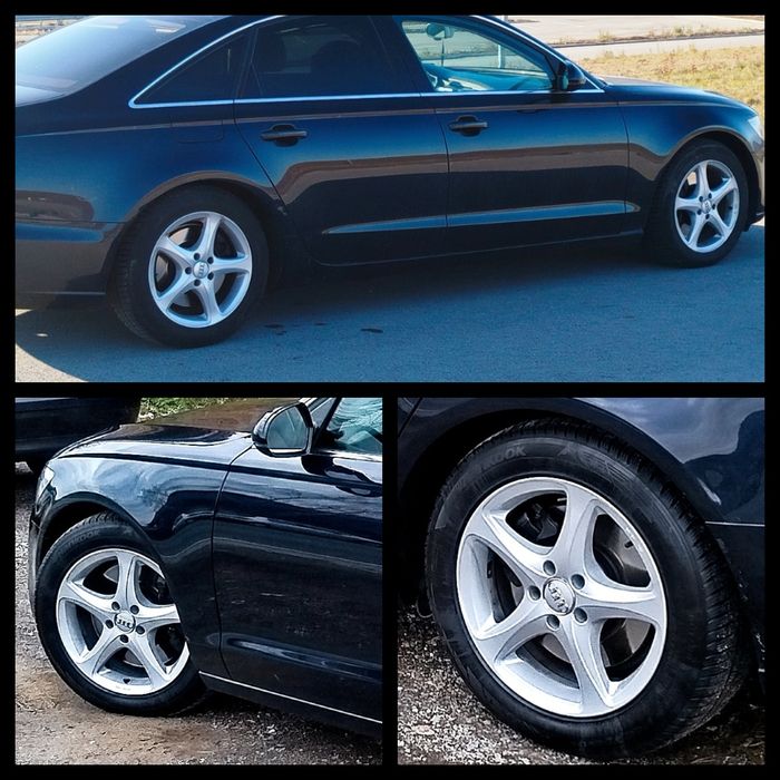 Зимни гуми 225 55 17 Hankook Winter i*cept evo2 с лети джанти за Ауди