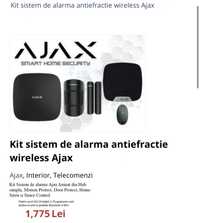 Ajax sistem de alarma