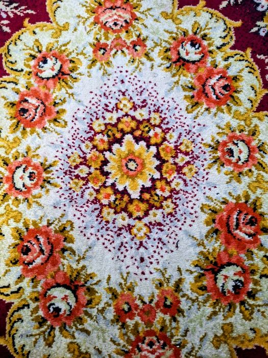 Ковёр СССР Винтаж Туркмения 2х3 Две ковровые дорожки