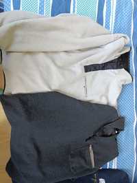 Поларени блузи с дълъг ръкав и джобове XL