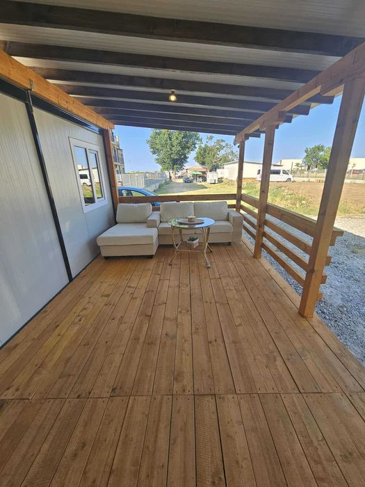 Изграждане на дървени навеси/бунгало/