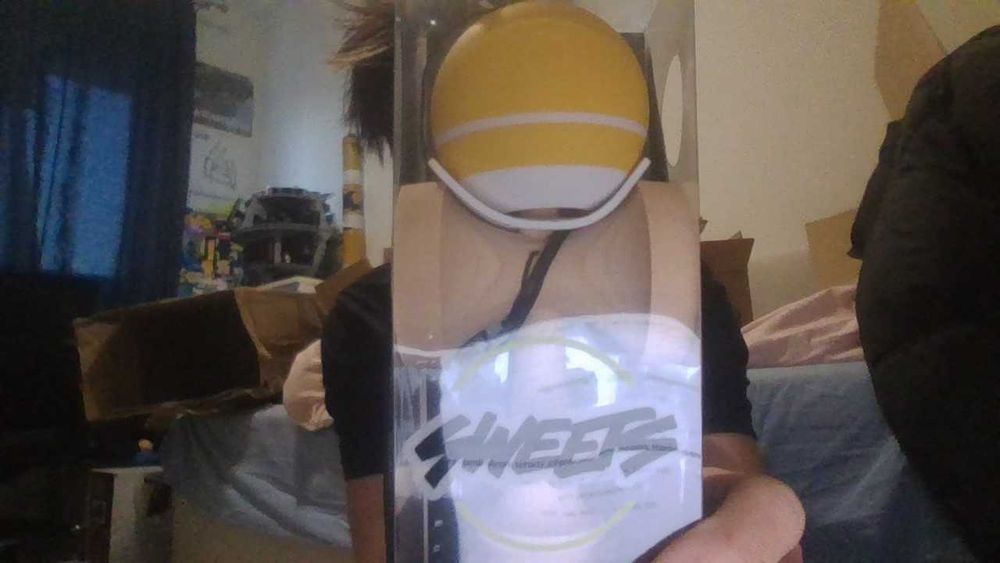 Sweets Kendama Broken Shape Tracker Galben Anti Skid