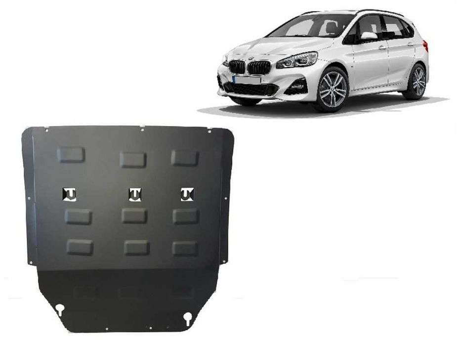 Метална кора под двигател BMW Seria 2 F45 2013г – 2018г