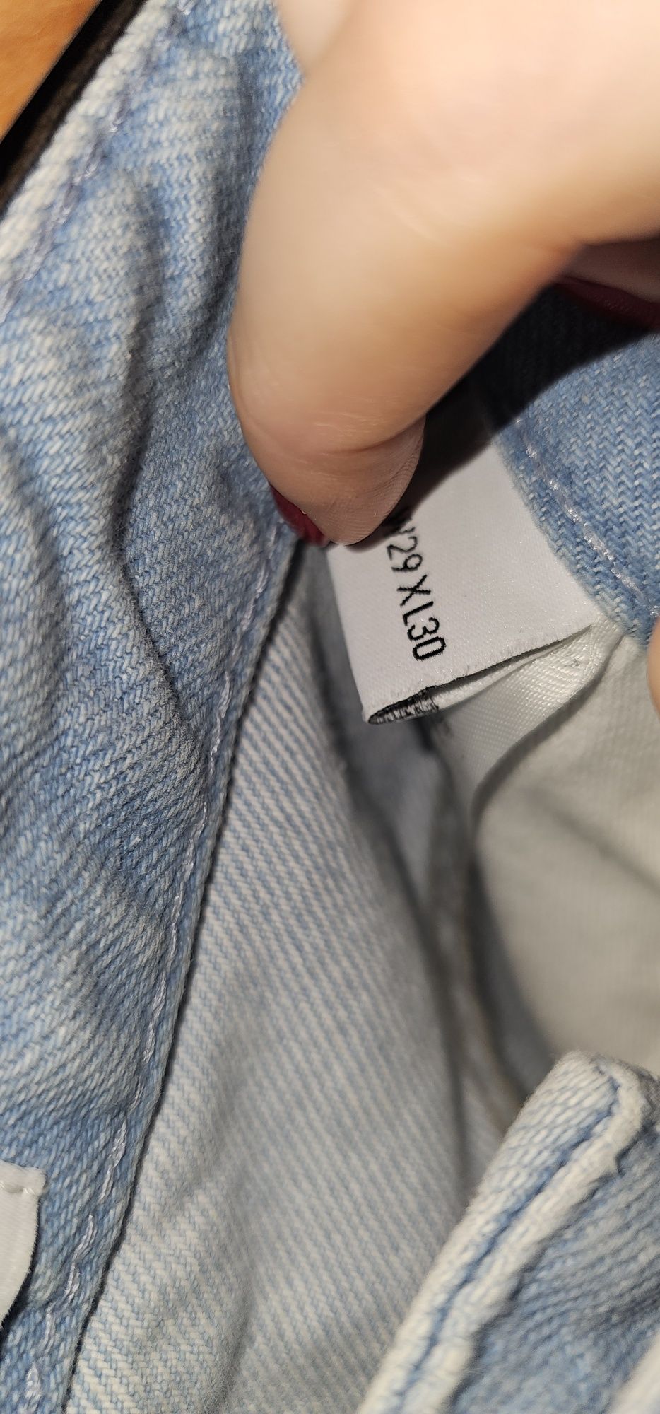 Calvin Klein дънки с висока талия и широк крачол