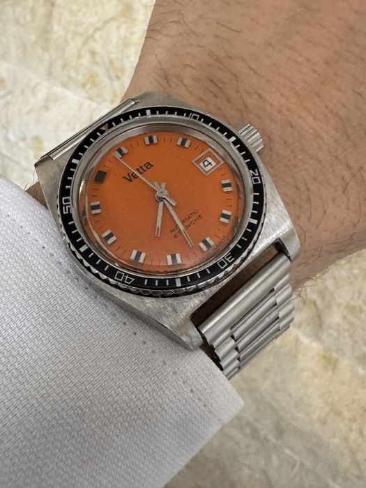 Rar! Ceas Vetta 772, diver vintage. Automatic. Swiss eta