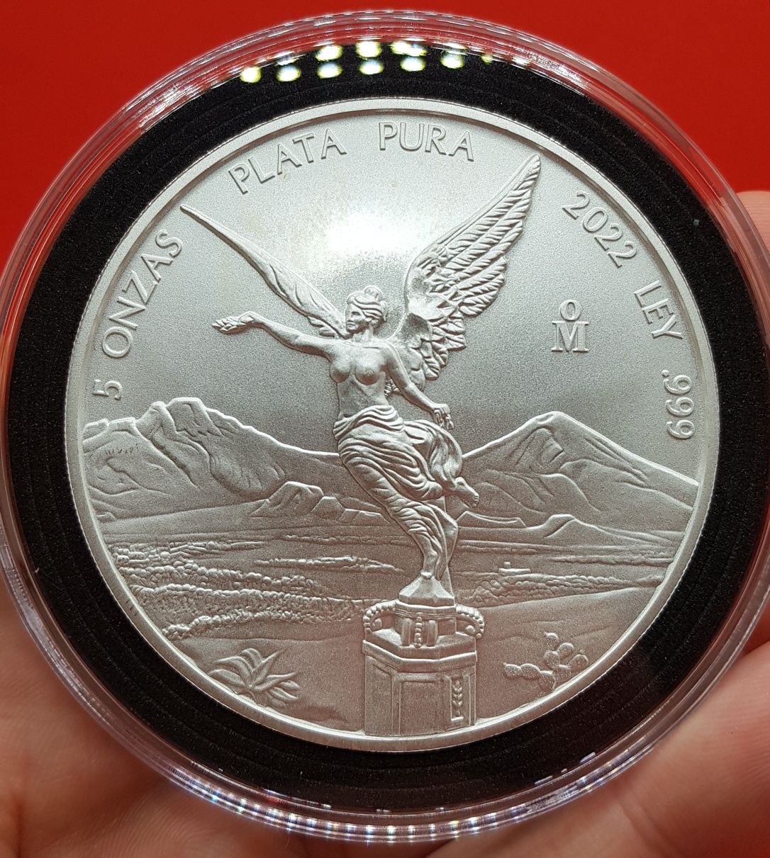 Mexic Libertad 1/4, 1/2, 1, 2, 5 oz, monede argint lingou 999