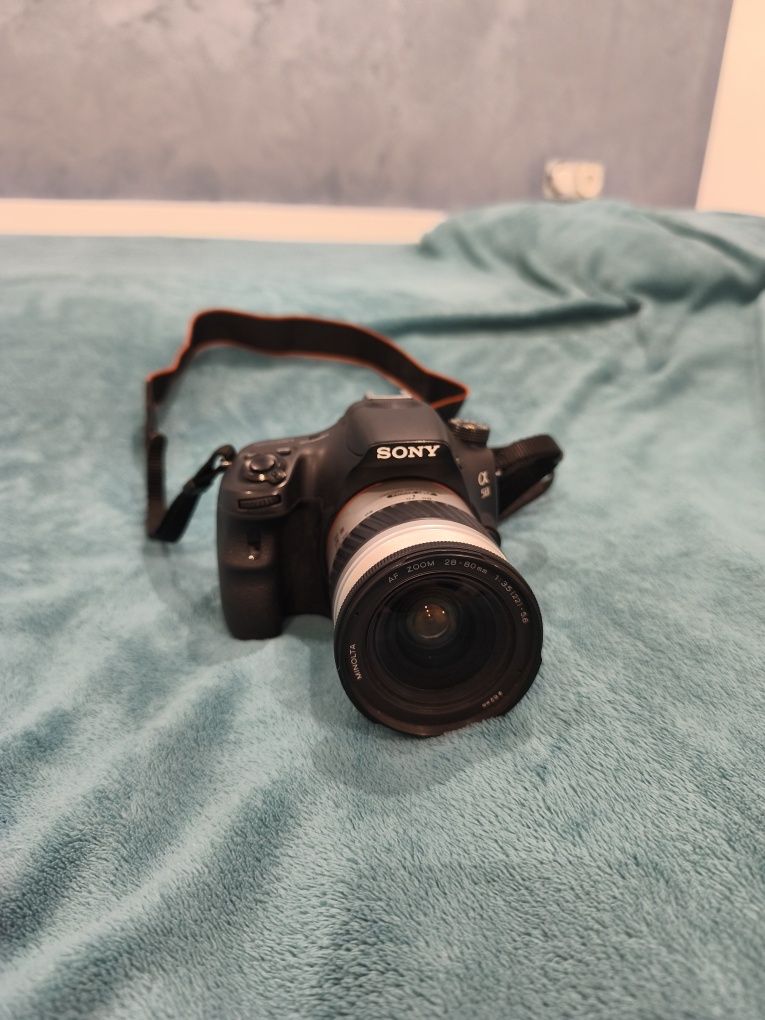 Sony SLT-A58+ обектив Minolta AF ZOOM 28-80mm