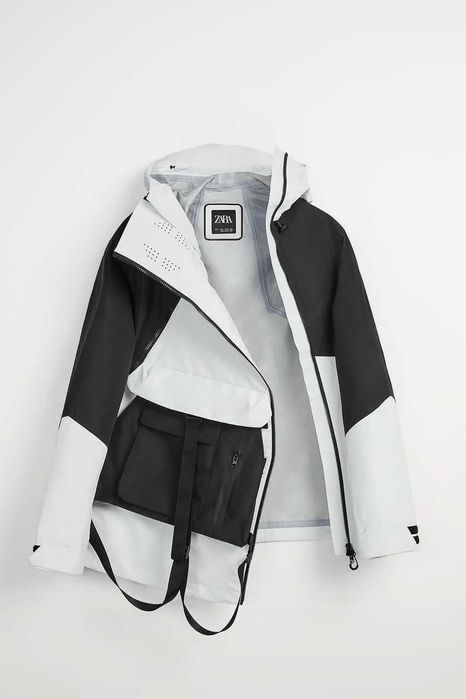 Zara Tech непромокаемо водоустойчиво яке с раница