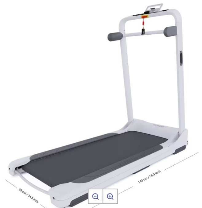 Bandă de alergat INITIAL RUN Compactă și Conectată 12 km/h 45 x
120 cm