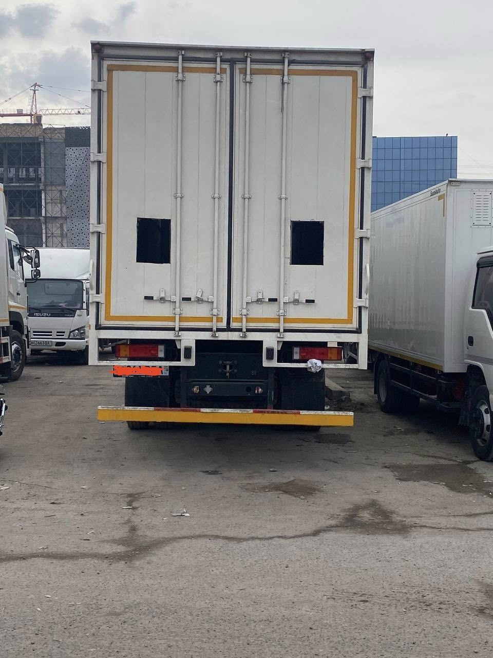 Dongfeng 350 от кучи, 20 тонна, фургон