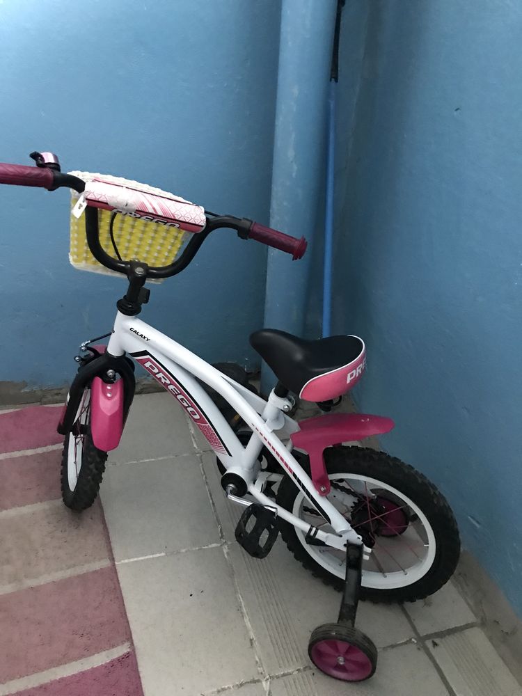 Детский девчачий велосипед