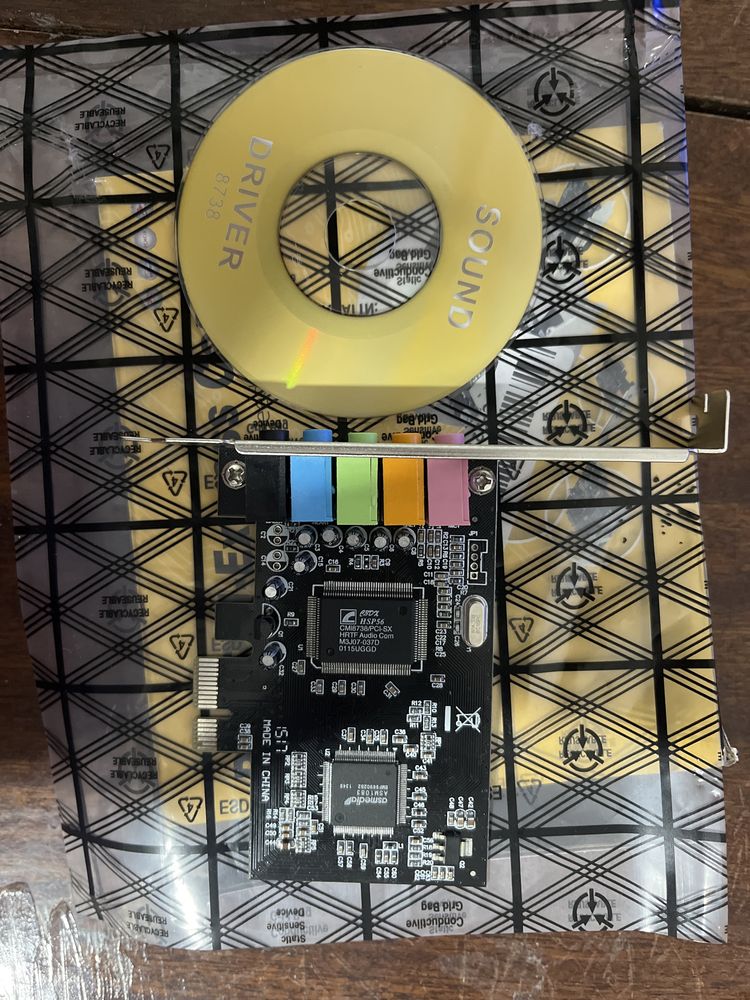 Аудио карта pci x1