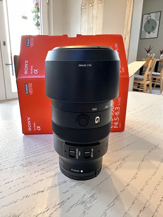 Sony 70-350mm F4.5-6.3 G OSS Montura Sony E