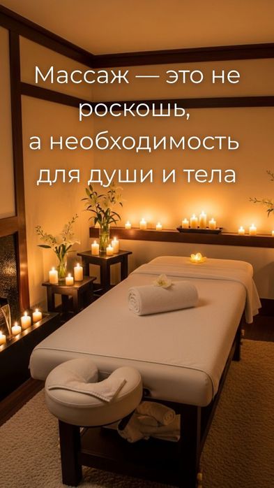 Массаж для души и тела