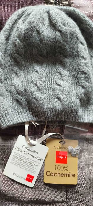 Шапка 100% кашмир