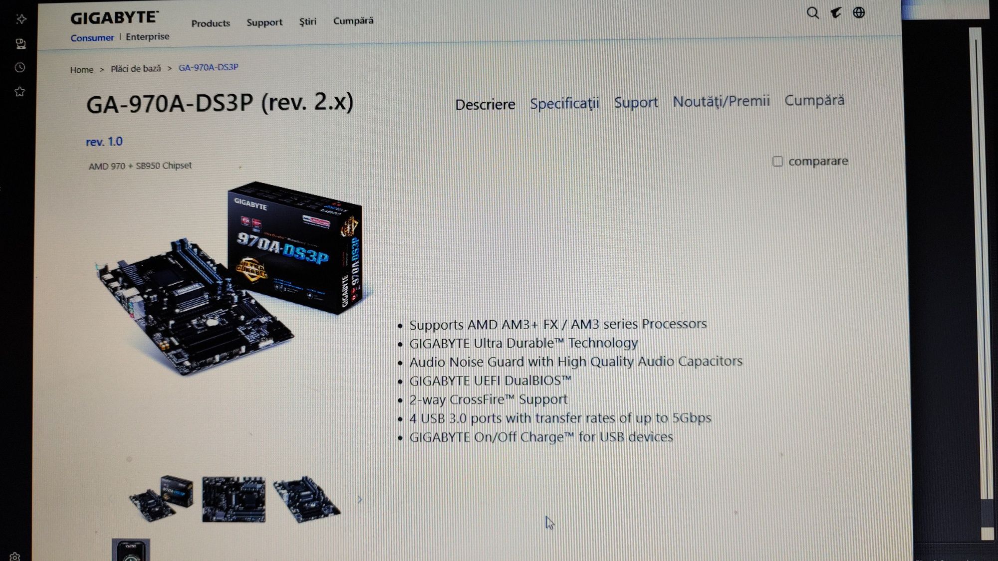 AMD FX 6350-GA 970A-DS3P-16GB DDR3