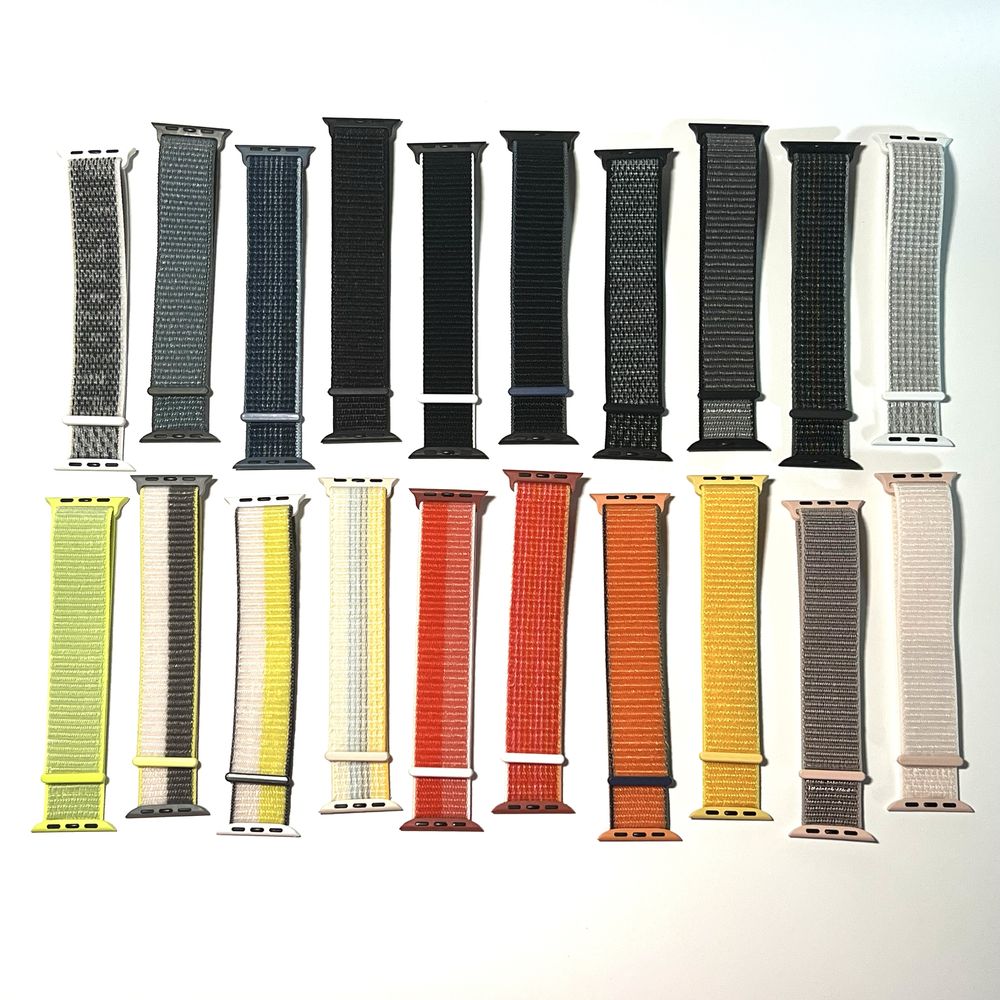 Текстилни каишки с велкро Nylon Recycled за Apple Watch
