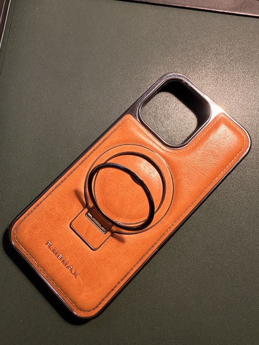 Кожен калъф MagSafe за iPhone 15 Pro Max