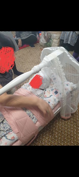 Бесік түсі ақ цена 18.000тг