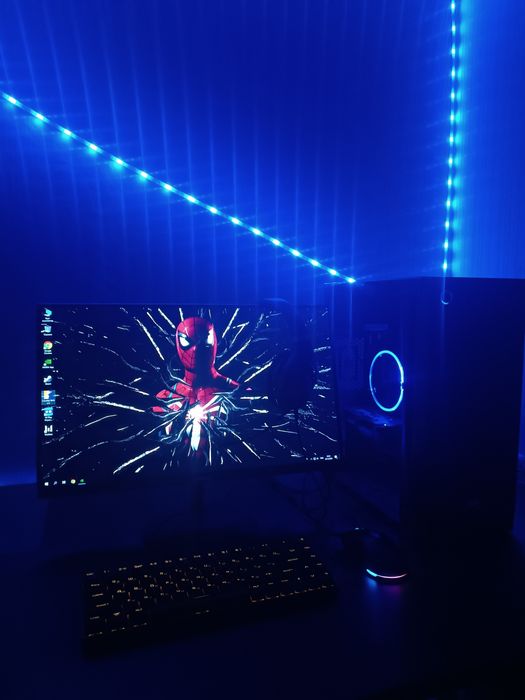 Игровой ПК полный сетап игровой компьютер полный комплект