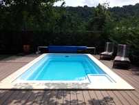 Piscina Fibra Sticla  6x3x1,5 m echipamente incluse