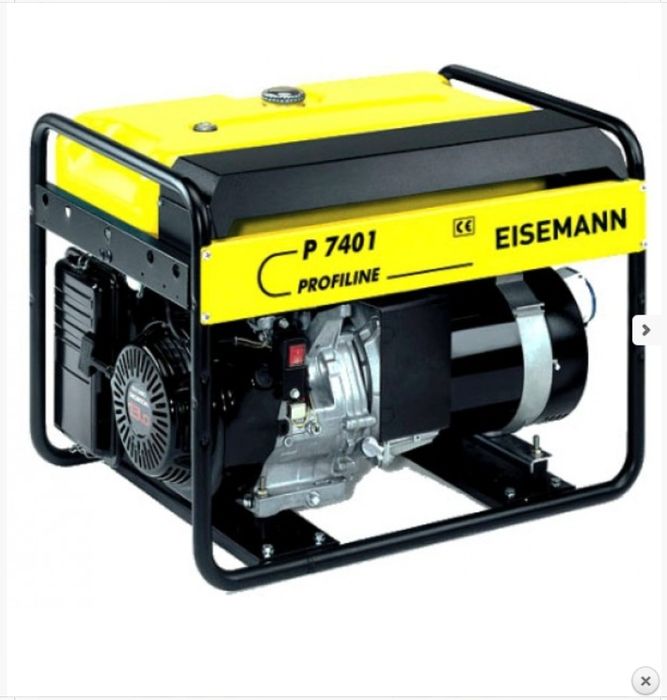 Бензиновый электрогенератор p7401e+blc eisemann