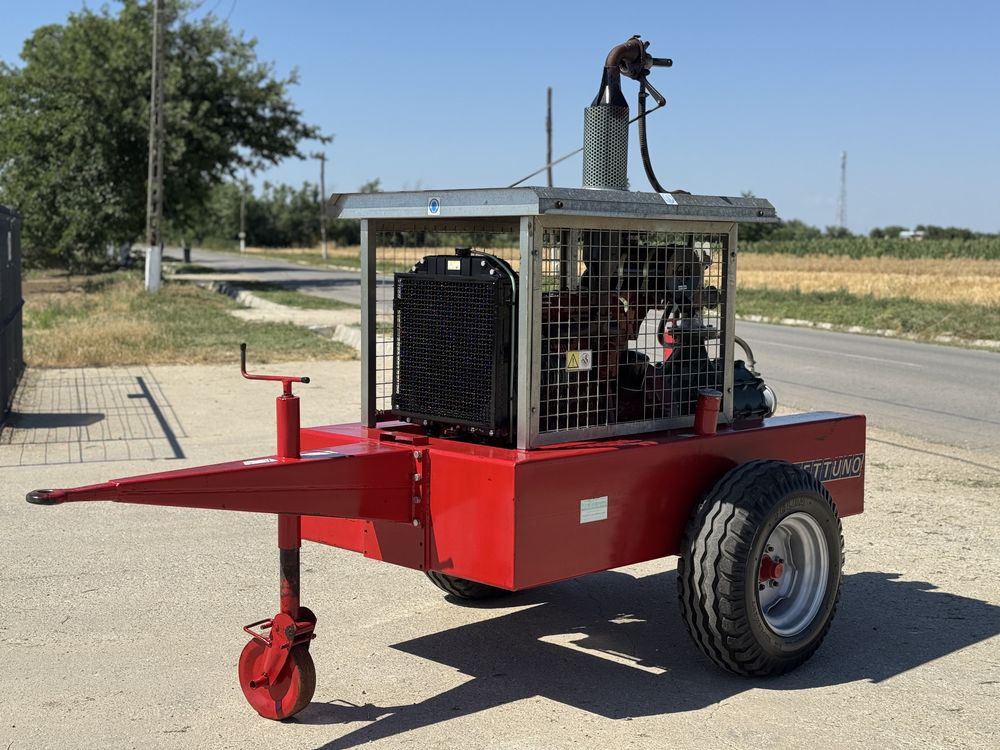 Motopompa Irigat Nettuno Motor Iveco Aifo 90 cp si Pompa Caprari