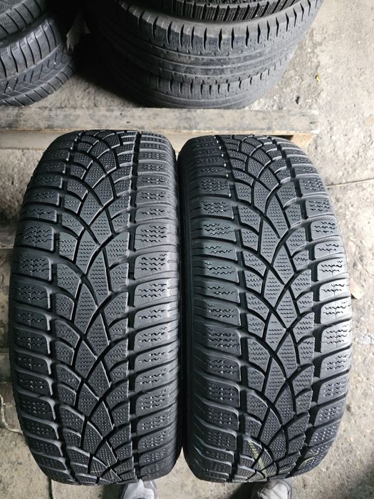 2 anvelope iarna 205 55 16 Dunlop 6.5mm