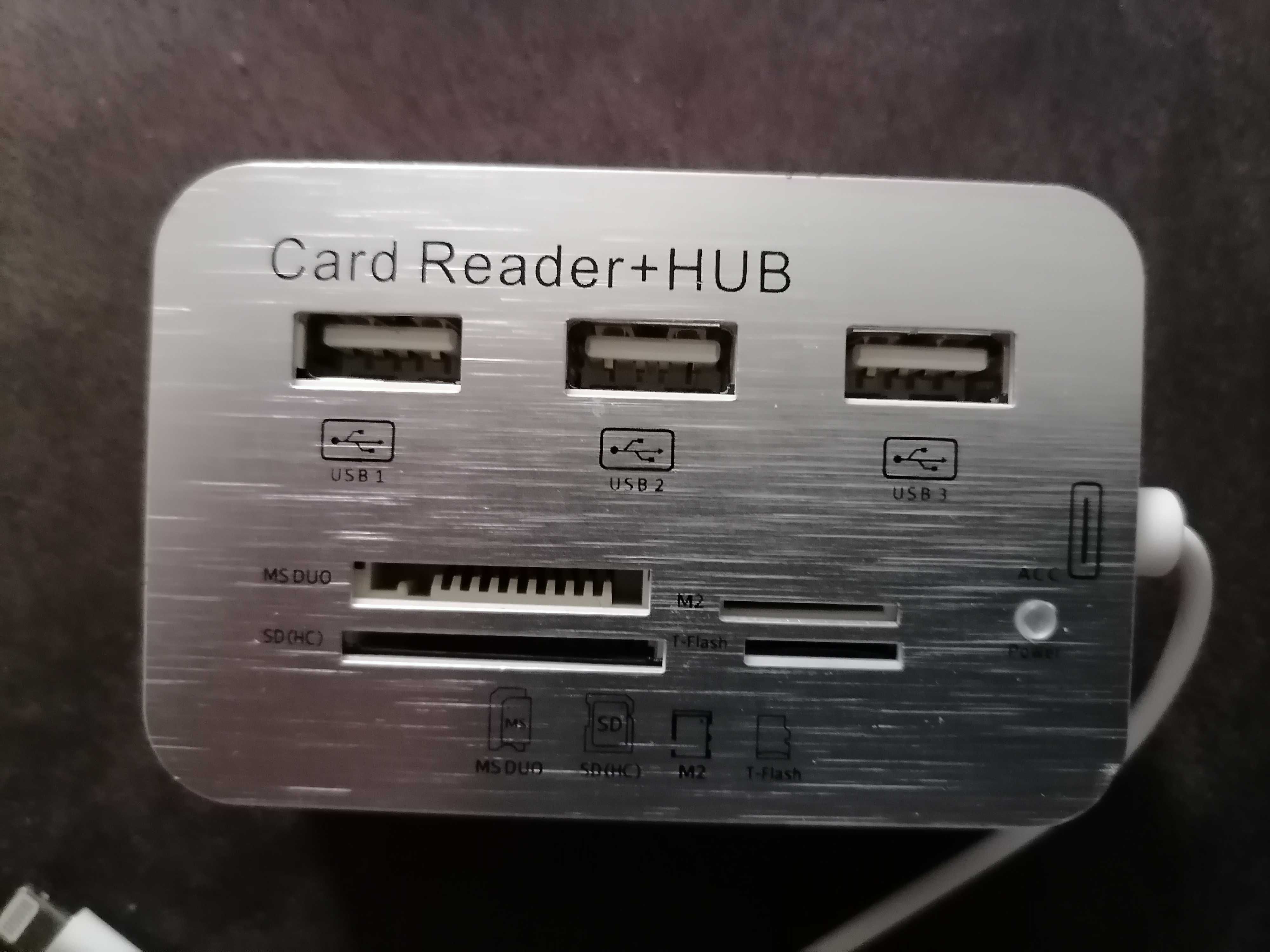 Четец за карти и HUB