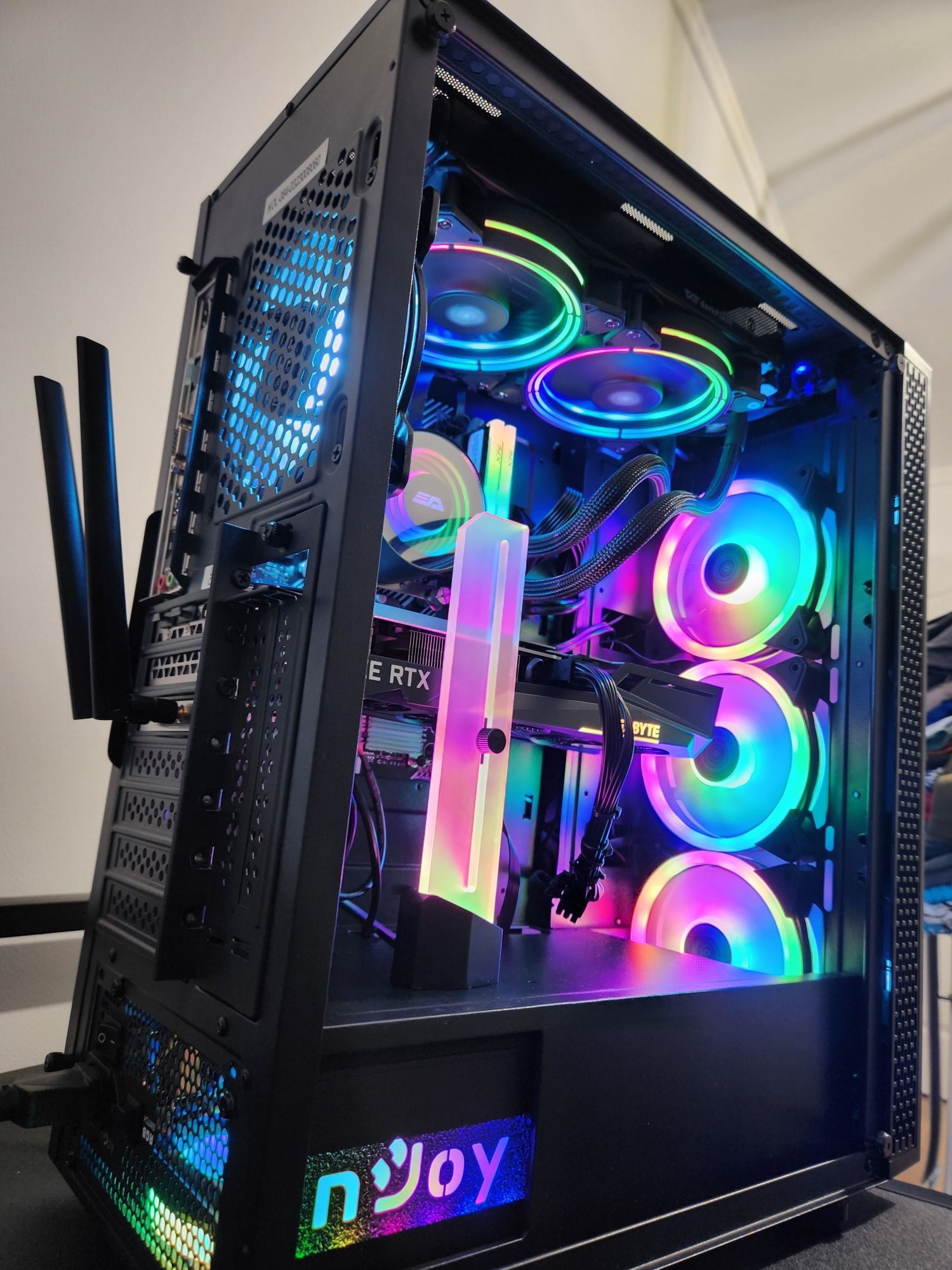 PC Gaming Intel i9 11900KF, 32GB RAM, 5TB, RTX 3060 12GB, WiFi - NOU