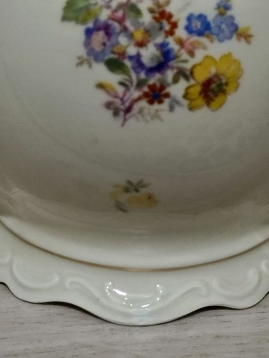 Немецкий чайник и молочник  Reichenbach  МЕЙСОНОВСКИЙ  БУКЕТ