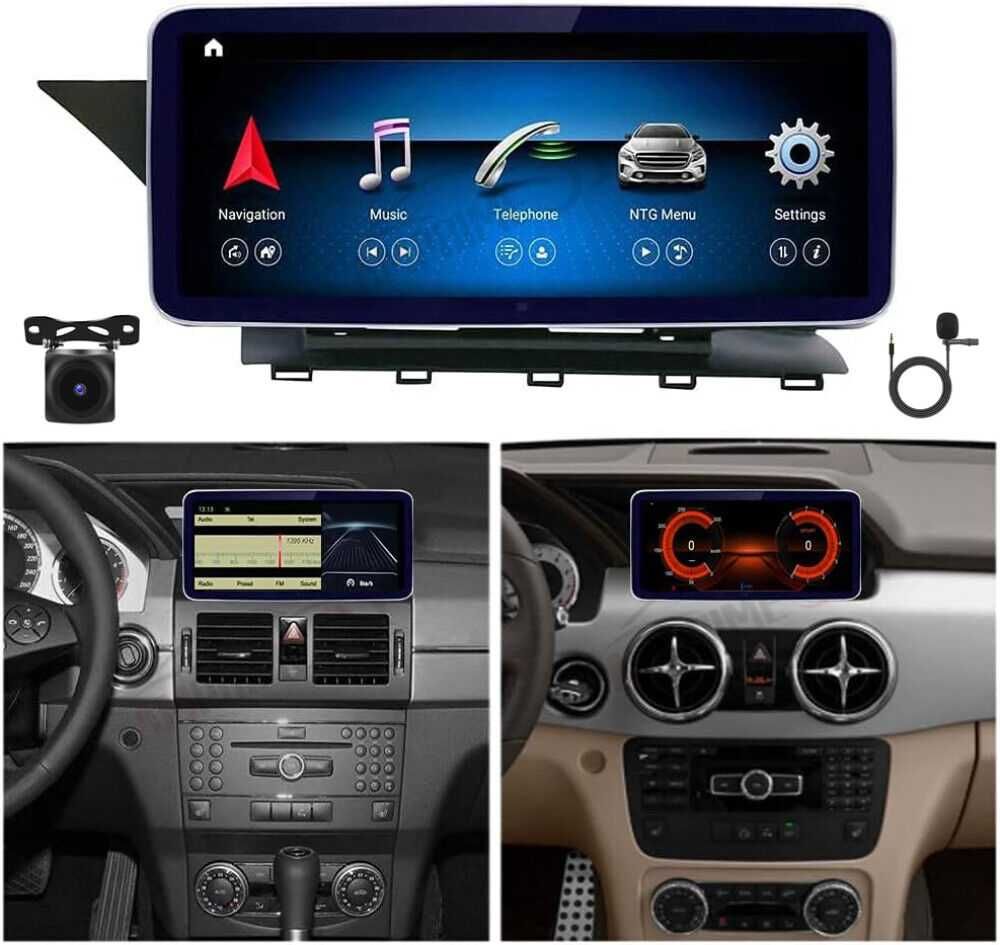 Sistem navigatie Mercedes GLK X204,NTG4/NTG4.5,4G+64GB,Octa-Core