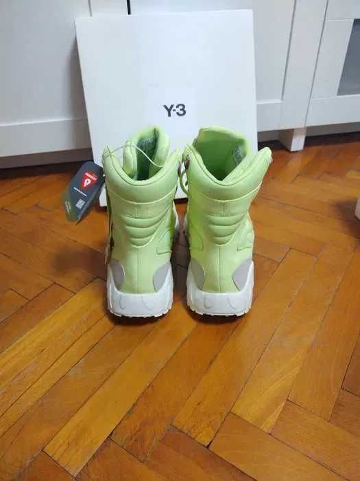 Adidasi Ghete Y-3 Notoma Semi Frozen Yellow/ Off White-43 1/3