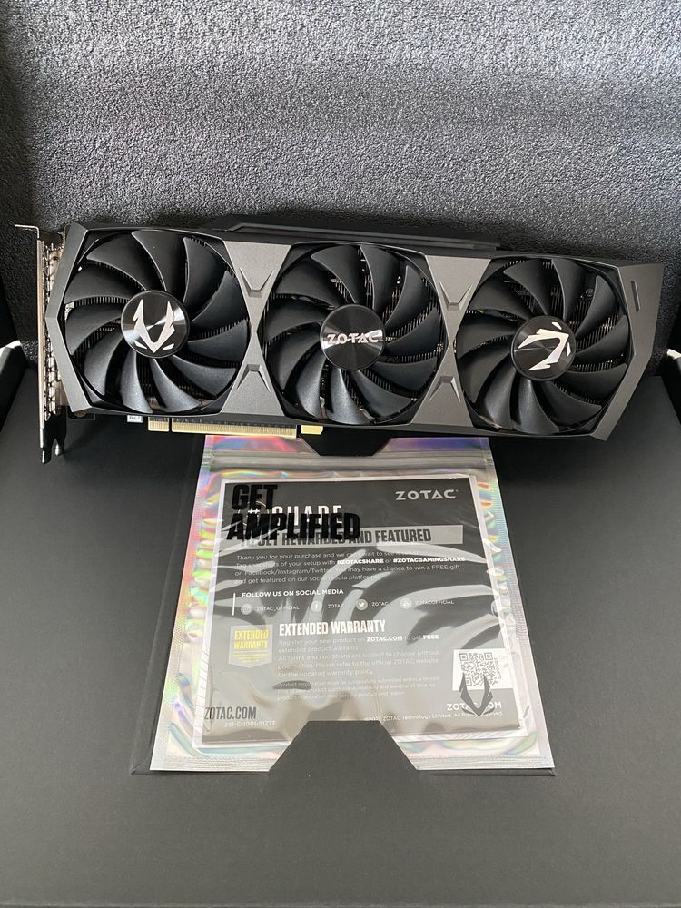 Видео карта ZOTAC 3070 Ti 8GB