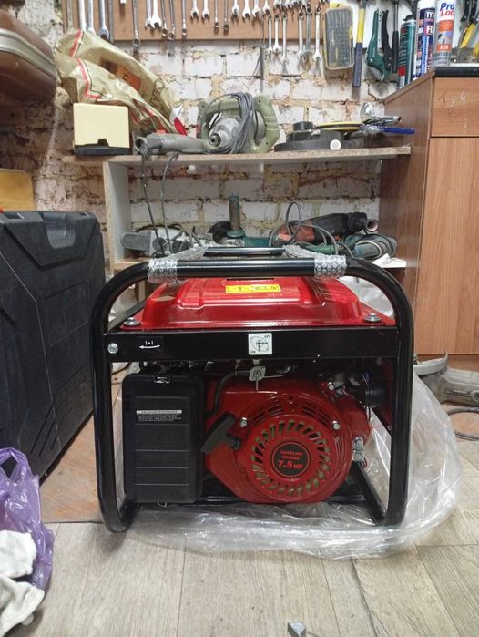 Бензиновый генератор SA6500DXE Мощный 3.5KW (Киловатта)