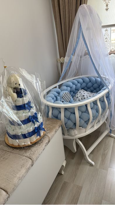 Запазена бебешка кошара