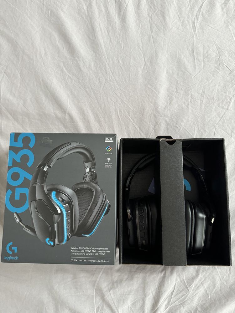 Logitech G935 слушалки