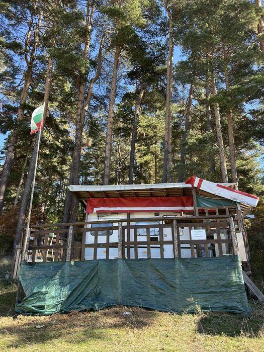 Стационарна каравана 5.50м на яз.Батак