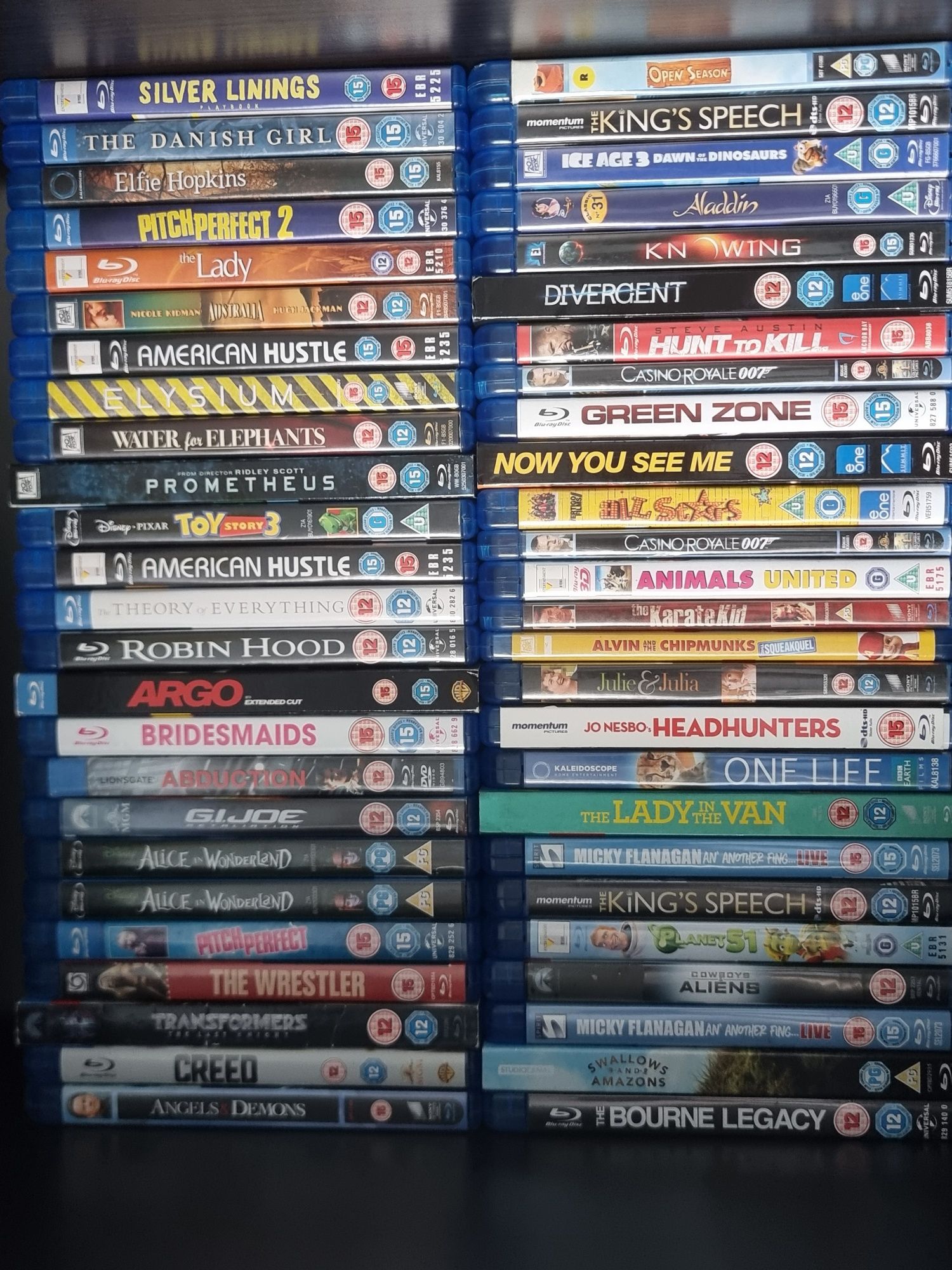 Filme Blu-ray originale – 10 lei/disc – fără subtitrare română