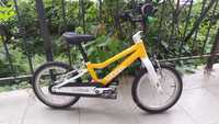 Bicicleta Woom 2 galben